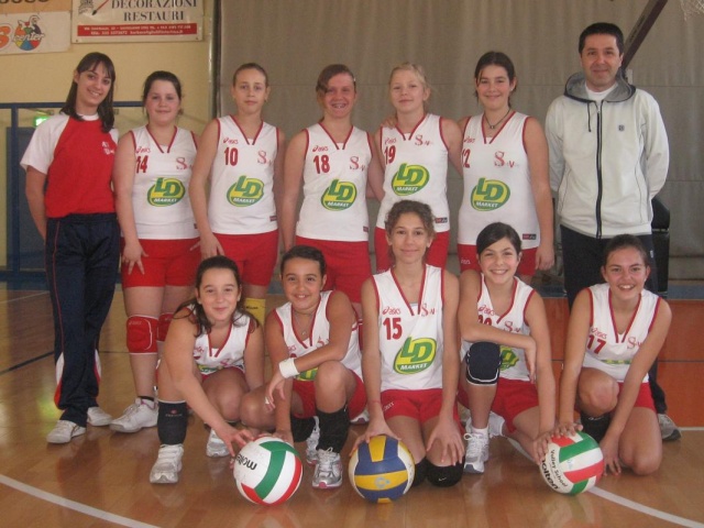 Foto della squadra Under 12 Fipav